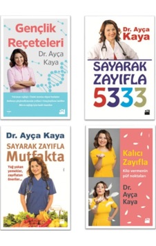 Diyet Seti 4 Kitap - Ayça Kaya Diyet Seti 4 Kitap - Ayça Kaya