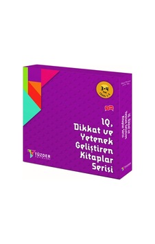 3-4 Yaş 6'Lı / Iq. Dikkati Güçlendirme Seti 3-4 Yaş 6'Lı / Iq. Dikkati Güçlendirme Seti