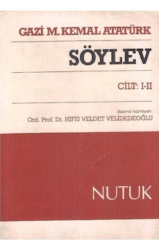 Söylev Cilt: 1-2 2. El - Atatürk 2.el Söylev Cilt: 1-2 2. El - Atatürk 2.el