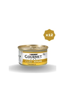 Felix Gourment Gold Kıyılmış Tavuklu 85 Gr - 12 Adet Felix Gourment Gold Kıyılmış Tavuklu 85 Gr - 12 Adet