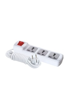 Far F190c 3'lü Anahtarlı Universal Grup Priz 5 Metre Geniş Menzilli Enerji Dağıtımı Far F190c 3'lü Anahtarlı Universal Grup Priz 5 Metre Geniş Menzilli Enerji Dağıtımı
