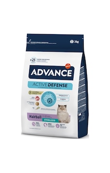 Advance - 169 - Cat Sterılızed Haırball - Glblseme - 3 Kg