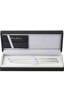 Scrikss Vintage 33 Tükenmez Kalem Ve Mekanik Kurşun Kalem İkili Set Beyaz Beyaz Scrikss Vintage 33 Tükenmez Kalem Ve Mekanik Kurşun Kalem İkili Set Beyaz Beyaz