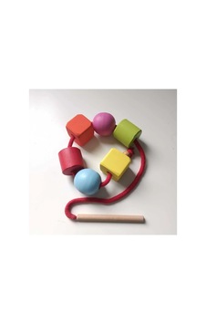 Montessori Boncuk Dizme Renkli