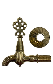 Nostaljik Sarı Pirinç Banyo Hamam Şadırvan Çeşme Osmanlı Musluk Nostaljik Sarı Pirinç Banyo Hamam Şadırvan Çeşme Osmanlı Musluk