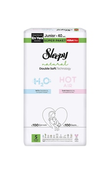 Sleepy Natural Db Soft Süper Külot Bez No 5 11-18 Kg 40'lı - 7 Adet Tarı 3 - 5 Yaş Sleepy Natural Db Soft Süper Külot Bez No 5 11-18 Kg 40'lı - 7 Adet Tarı 3 - 5 Yaş