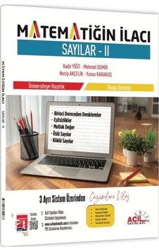 Matematiğin İlacı Tyt Acil Matematik Sayılar 2 Acil Yayınları