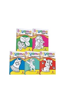 Kalın Boyama 5 Kitap Takım Kalın Boyama 5 Kitap Takım