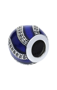 Nur Silver Mavi Sarmal Gümüş Charm Nur-bl00114 Nur Silver Mavi Sarmal Gümüş Charm Nur-bl00114