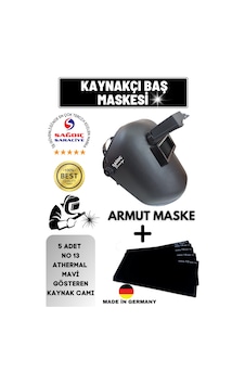 Sağdıç Saraciye Kaynakçı Armut Baş Kaynak Maskesi Ve Athermal Cam Sağdıç Saraciye Kaynakçı Armut Baş Kaynak Maskesi Ve Athermal Cam