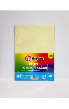 Fotokopi Kağıdı Renkli 50 Adet