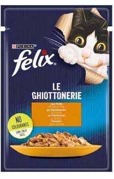 Felix Pouch Tavuklu Yetişkin Kedi Konservesi 85 Gr
