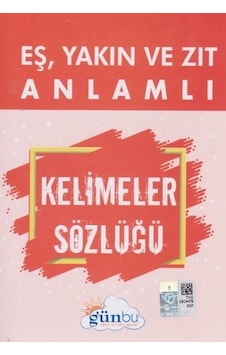 Günbu - Eş.Yakın ve Zıt Anlamlı Kelimeler Sözlüğü