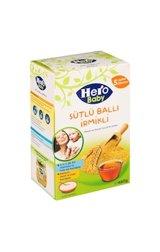 Hero Baby Ballı&irmikli Kaşık Mama 400 G Bebek Ek Gıdası Tarı Hero Baby Ballı&irmikli Kaşık Mama 400 G Bebek Ek Gıdası Tarı