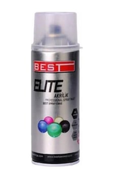 Best Akrilik Elite 9010 Saf Beyaz Sprey Boya 400 ML Best Akrilik Elite 9010 Saf Beyaz Sprey Boya 400 ML