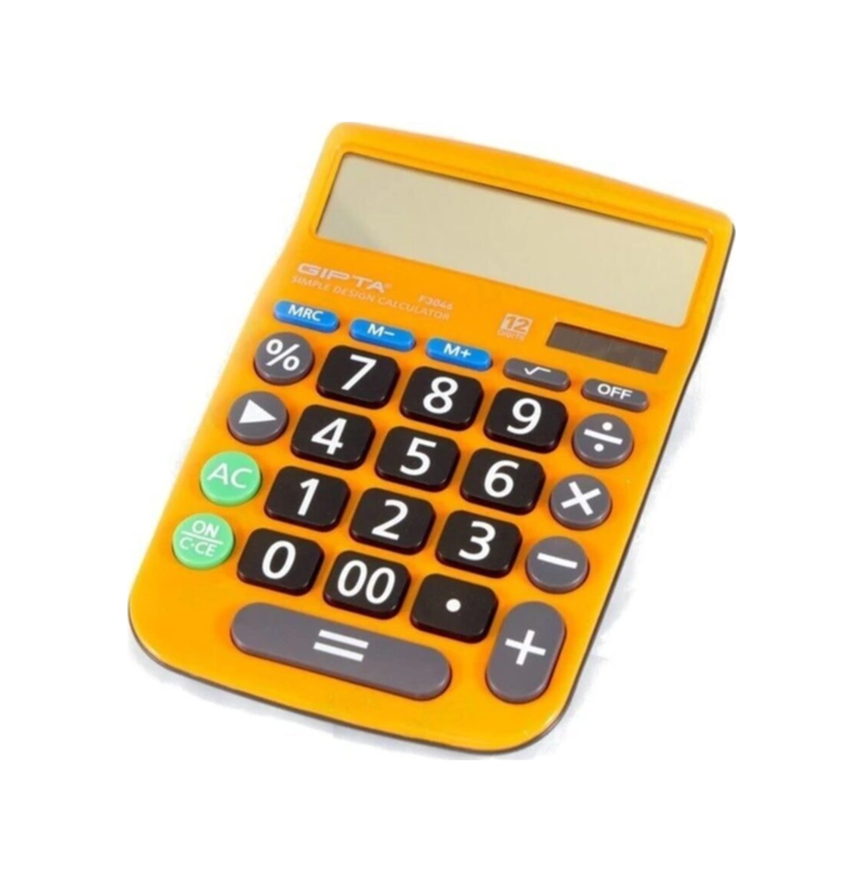 Gıpta 12 Haneli Turuncu Hesap Makinesi F3046 Turuncu Gıpta 12 Haneli Turuncu Hesap Makinesi F3046 Turuncu