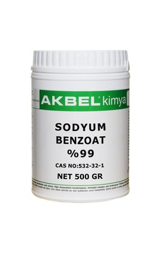 Akbel Kimya Sodyum Benzoat 500 G