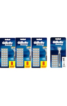 Gillette Sensor3 Erkek Tıraş Bıçakları 8+8 +8+6 Yedek + Makina Gillette Sensor3 Erkek Tıraş Bıçakları 8+8 +8+6 Yedek + Makina