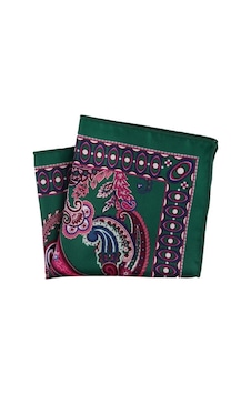 Omark Cotton İpek Mendil No11 Yeşil Omark Cotton İpek Mendil No11 Yeşil