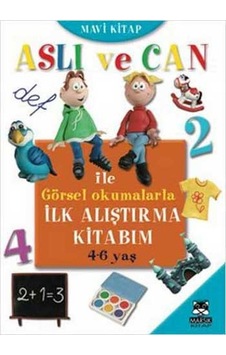 Aslı Ve Can İle Görsel Okumalarla İlk Alıştırma Kitabım - Mavi 4-6 Yaş - Ybve-812878 Aslı Ve Can İle Görsel Okumalarla İlk Alıştırma Kitabım - Mavi 4-6 Yaş - Ybve-812878