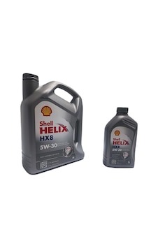 Shell Helix HX8 5W-30 Tam Sentetik Motor Yağı 1 L + 4 L Shell Helix HX8 5W-30 Tam Sentetik Motor Yağı 1 L + 4 L