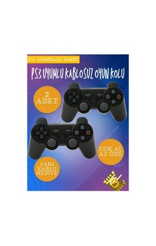 Ps3 Kablosuz Analog Oyun Kolu Dualshock Oyuncu Konsol Wireless Joystick Double Kumanda Çok Renkli - 870718714 Ps3 Kablosuz Analog Oyun Kolu Dualshock Oyuncu Konsol Wireless Joystick Double Kumanda Çok Renkli - 870718714