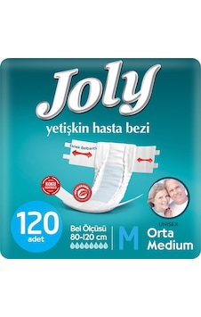 Joly Yetişkin Bezi M 120 Adet Joly Yetişkin Bezi M 120 Adet