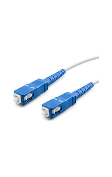 Büro Ev Ofis Network Bağlantısı İçin 1.5mt Beyaz Fiber Optik Kablo