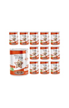 Prostar Yetişkin Köpek Tavuklu Pate 400 Gr X 12 Adet