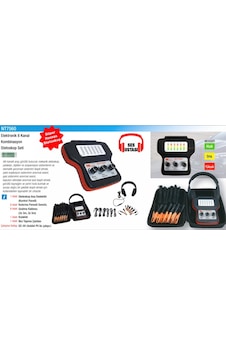 Nttools Elektronik 6 Kanal Kombinasyon Steteskop Seti Nt7560 Nttools Elektronik 6 Kanal Kombinasyon Steteskop Seti Nt7560