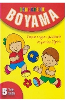 Rengarenk Boyama - 5 Yaş Üstü- Parıltı Yayınları Rengarenk Boyama - 5 Yaş Üstü- Parıltı Yayınları