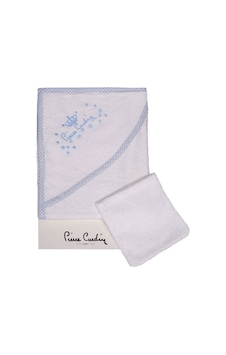 Pierre Cardin Kundak Banyo Havlusu 85X75 Cm - Mavi Yıldızlı Pierre Cardin Kundak Banyo Havlusu 85X75 Cm - Mavi Yıldızlı