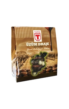 Tariş Çikolata Kaplamalı Üzüm Draje 250 G Tariş Çikolata Kaplamalı Üzüm Draje 250 G