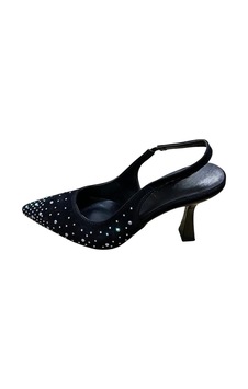 Yaren Moda Kadın Kadeh Topuk Taşlı Siyah Arkası Açık Stiletto Siyah Kırmızı Taban - 871385405 Siyah Kırmızı Taban Yaren Moda Kadın Kadeh Topuk Taşlı Siyah Arkası Açık Stiletto Siyah Kırmızı Taban - 871385405 Siyah Kırmızı Taban