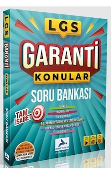 2022 LGS Garanti Konular Soru Bankası- PRF Paraf Yayınları 2022 LGS Garanti Konular Soru Bankası- PRF Paraf Yayınları