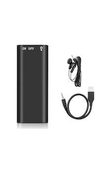 Süper Ultra Mini 16gb Ses Kayıt Cihazı Ve Mp3 Çalar Ders Kaydı Röportaj Kaydı İçin Uyumlu Süper Ultra Mini 16gb Ses Kayıt Cihazı Ve Mp3 Çalar Ders Kaydı Röportaj Kaydı İçin Uyumlu