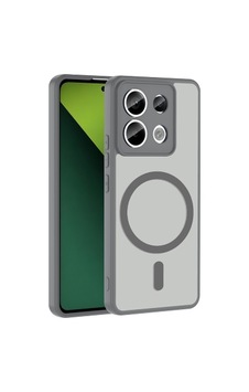 Xiaomi Redmi Note 13 Pro 5g Kılıf M-safe Şarj Özellikli Zore Babet Kapak Xiaomi Redmi Note 13 Pro 5g Zore - Gri Xiaomi Redmi Note 13 Pro 5g Kılıf M-safe Şarj Özellikli Zore Babet Kapak Xiaomi Redmi Note 13 Pro 5g Zore - Gri