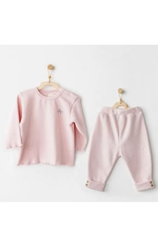 Andywawa 2'li Bebek Takım Ac26218 Pembe Andywawa 2'li Bebek Takım Ac26218 Pembe