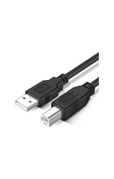 Usb Printer Yazıcı Kablosu 1.8m 2.0v - K:300 Usb Printer Yazıcı Kablosu 1.8m 2.0v - K:300