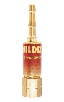 Yıldız 1118 Hamlaçlar İçin Yanıcı Gaz Asetilen Amniyet Valfi Yıldız 1118 Hamlaçlar İçin Yanıcı Gaz Asetilen Amniyet Valfi