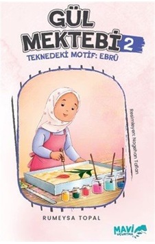 Gül Mektebi 2 Teknedeki Motif Ebru / Rumeysa Topal Gül Mektebi 2 Teknedeki Motif Ebru / Rumeysa Topal