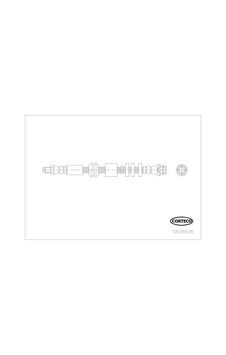 Corteco Fren Hortumu Ön Land Rover Freelander 2 L359 06 14 Corteco 19036626 Lr040770 Corteco Fren Hortumu Ön Land Rover Freelander 2 L359 06 14 Corteco 19036626 Lr040770