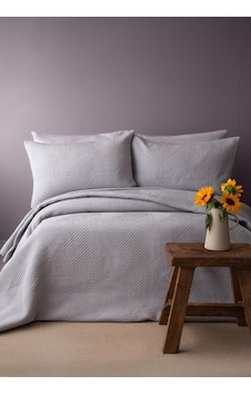 Apricitas Home Yatak Örtüsü Set Savoy Gri Tek Kişilik Apricitas Home Yatak Örtüsü Set Savoy Gri Tek Kişilik