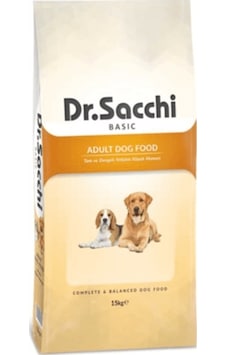 Dr.Sacchi Basic Chicken Tavuklu Yetişkin Köpek Maması 15 KG Dr.Sacchi Basic Chicken Tavuklu Yetişkin Köpek Maması 15 KG