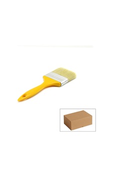 Kestirme Boya Fırçası - 70 Mm - Sarı Saplı - No 3 Sarı Sarı Kestirme Boya Fırçası - 70 Mm - Sarı Saplı - No 3 Sarı Sarı