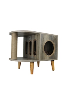 Lotus Furniture Pet Series San Francisco Tırmalamalı Kedi Evi Lotus Furniture Pet Series San Francisco Tırmalamalı Kedi Evi