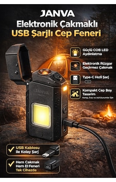 Çakmaklı Ultra Güçlü Işık El Cep Feneri Usb Şarjlı Anahtarlık Küçük Fener Çok Modlu Karışık Çakmaklı Ultra Güçlü Işık El Cep Feneri Usb Şarjlı Anahtarlık Küçük Fener Çok Modlu Karışık