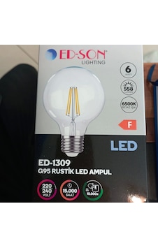 Ed-son 6 W Globe Led Ampul 6500k Beyaz Işık