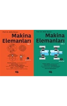 Makina Elemanları Seti - 2 Kitap Takım - Atilla Bozacı - Literatür Yayıncılık Makina Elemanları Seti - 2 Kitap Takım - Atilla Bozacı - Literatür Yayıncılık
