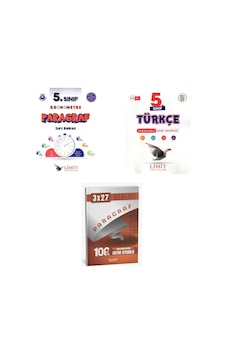 2027 Limit 5. Sınıf Paragraf Kronometre + Türkçe Etkinlikli Soru + Anla Kazan Paragraf Deneme 3'lü Set 2027 Limit 5. Sınıf Paragraf Kronometre + Türkçe Etkinlikli Soru + Anla Kazan Paragraf Deneme 3'lü Set